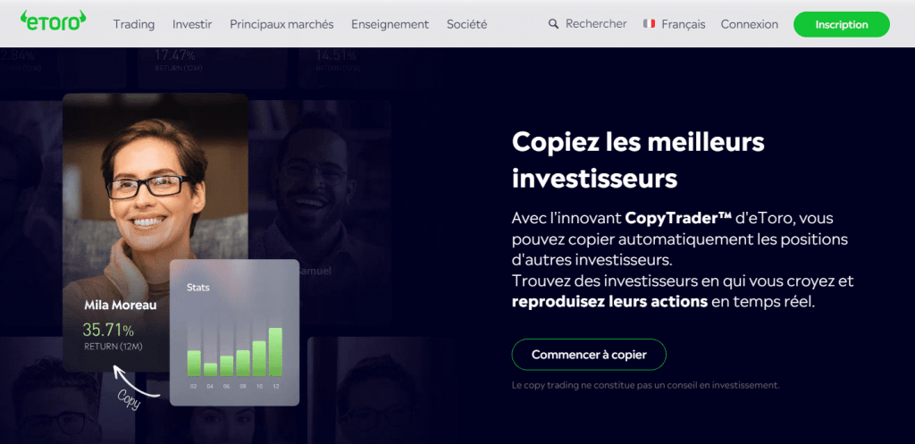 Avis eToro : pionnier dans les investissements et la cryptomonnaie 34 avis-etoro-trading-investissement-site