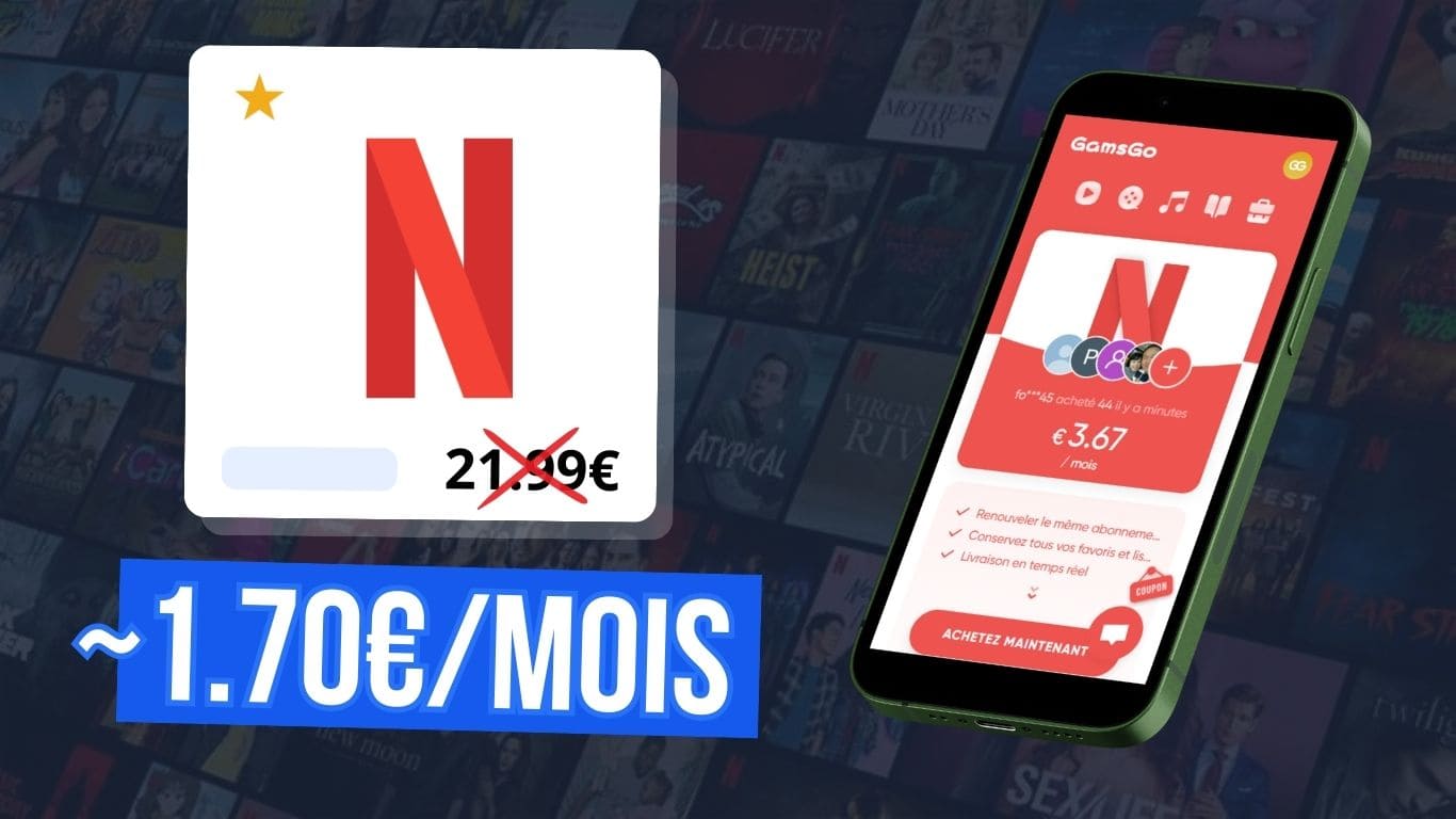 Abonnement Netflix pas cher à moins de 2€/mois sans VPN 33 Abonnement Netflix pas cher