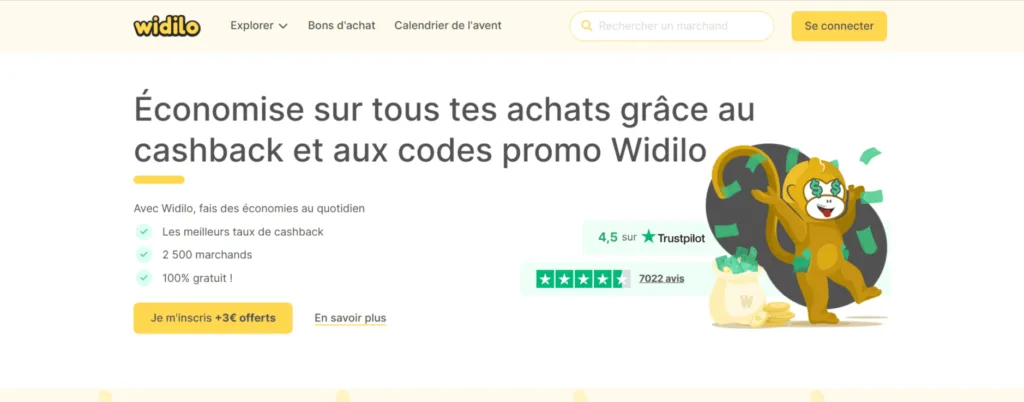 Avis Widilo accueil site