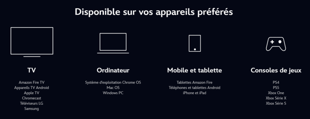Dispositivi compatibili con Disney+