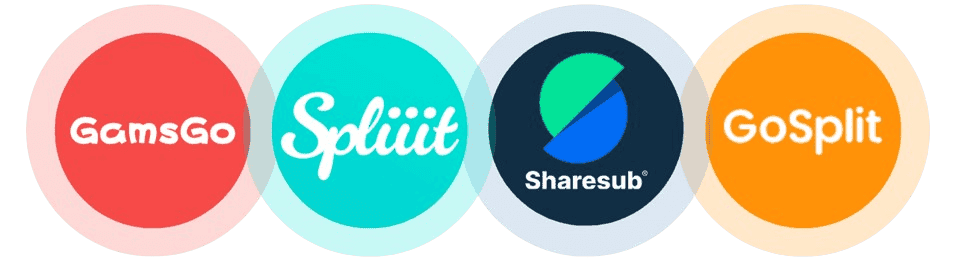 Quels sont les meilleurs sites de partage d'abonnement ? 66 comparatif meilleur site partage abonnement -gamsgo spliiit sharesub gosplit