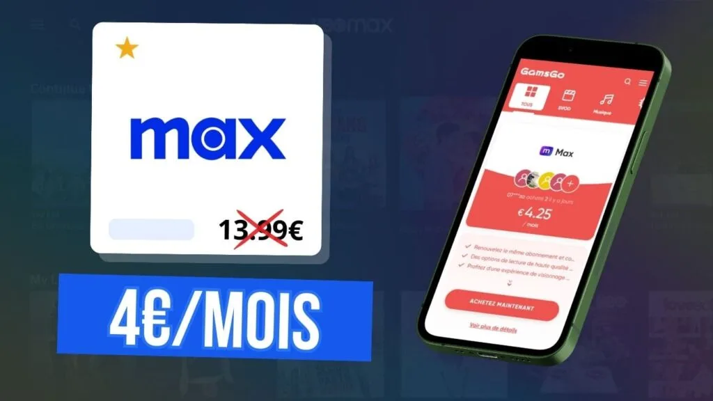 Abonnement HBO Max moins cher