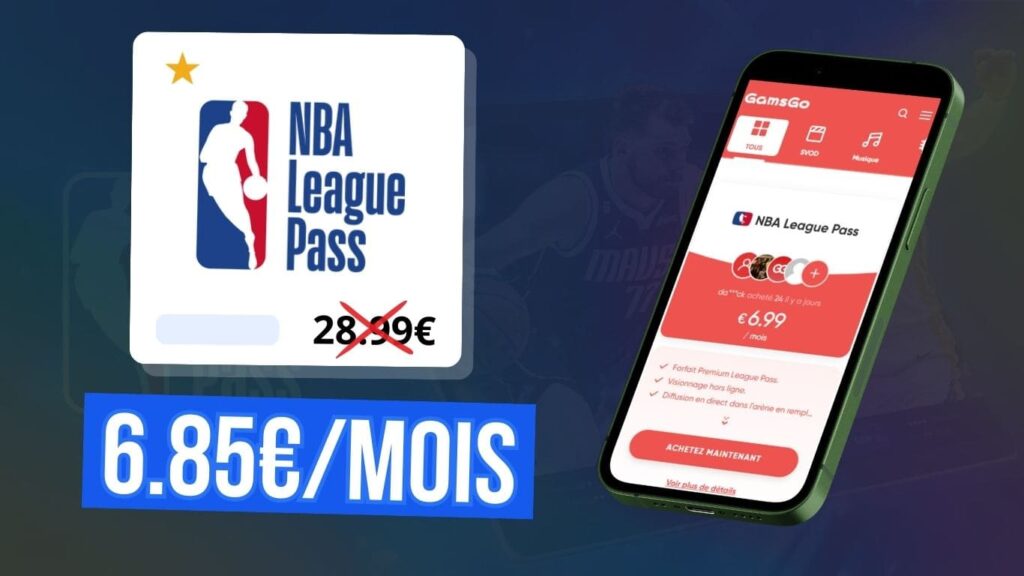Comment avoir le NBA League Pass 4 fois moins cher sans VPN 35 Abonnement NBA League Pass moins cher