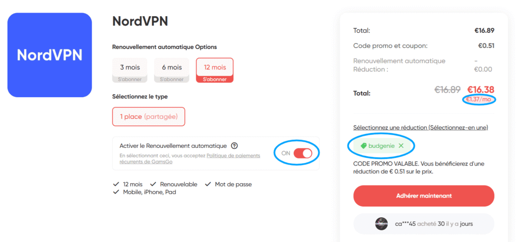 Cómo acceder a NordVPN barato por 1,4 euros al mes (16,8 euros al año) 10 Consejo barato NordVPN en GamsGo