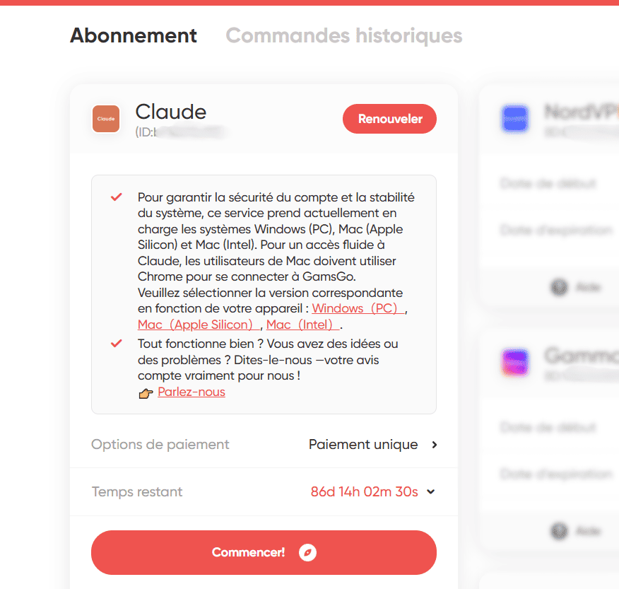 Comment avoir Claude AI moins cher dès 5,9€/mois 37 Accès Claude Pro sur GamsGo