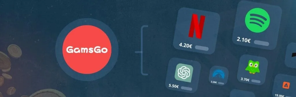 GamsGo shares cheap subscriptions