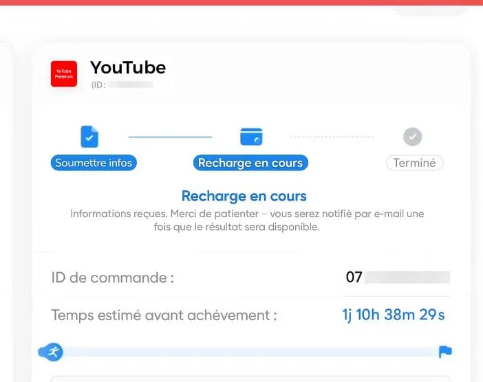 Recharge compte YouTube Premium - GamsGo