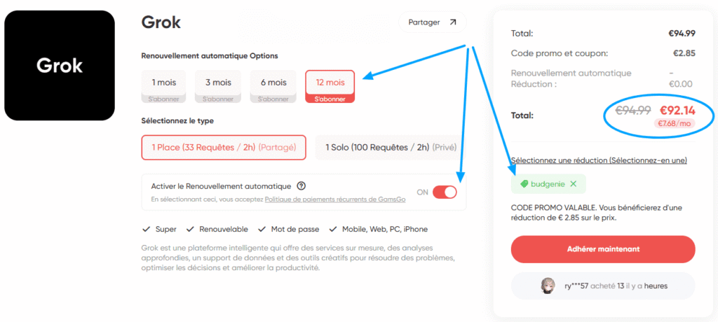 Comment avoir Grok pas cher dès 7.70€/mois au lieu de 26€ 36 3 astuces pour avoir Grok pas cher
