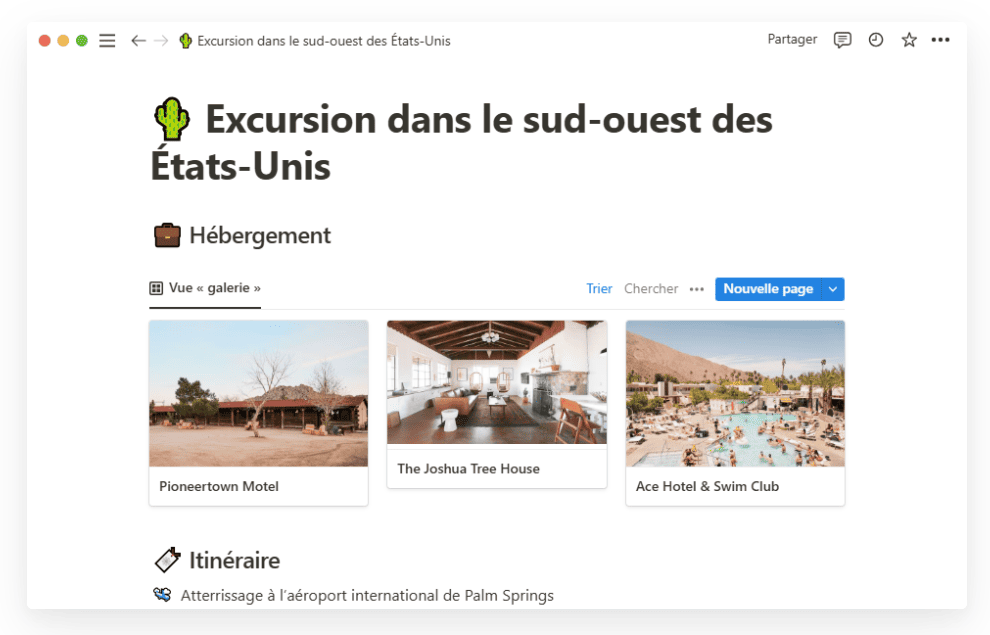 Comment avoir Notion moins cher dès 2.99€/mois 35 Exemple utilisation notion 1