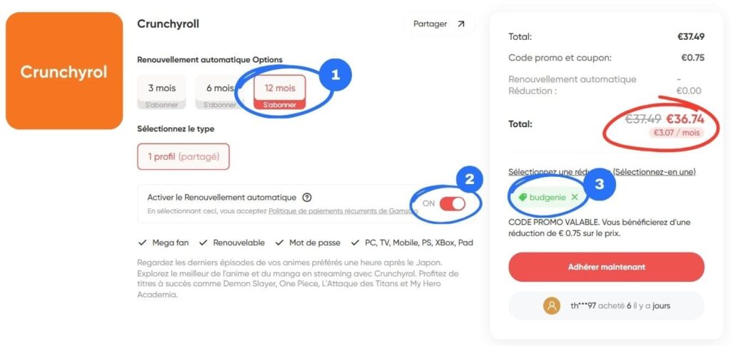 3 modi per pagare ancora meno per Crunchyroll