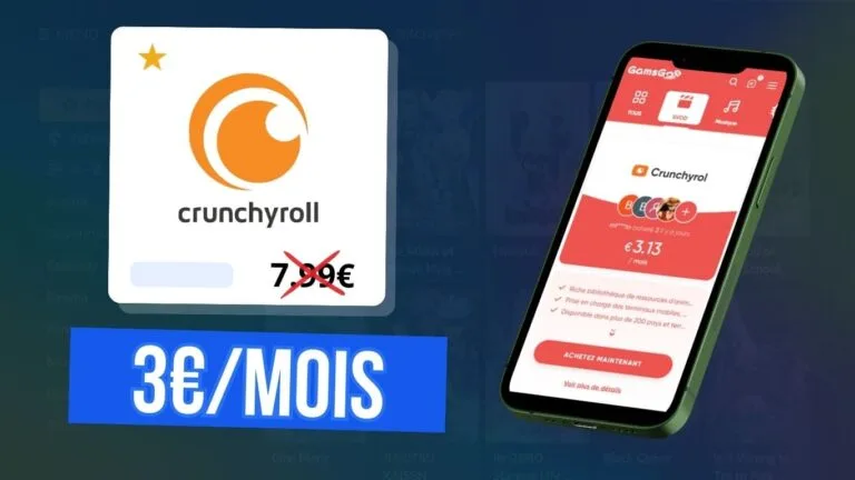 Crunchyroll moins cher