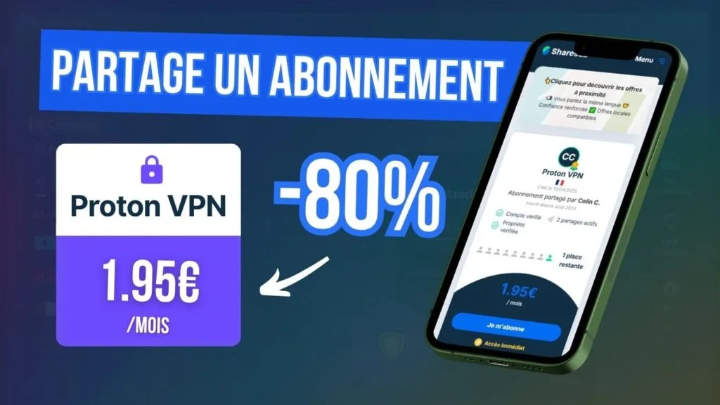 Proton VPN moins cher