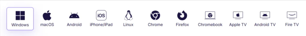 Multi plateformes Proton VPN
