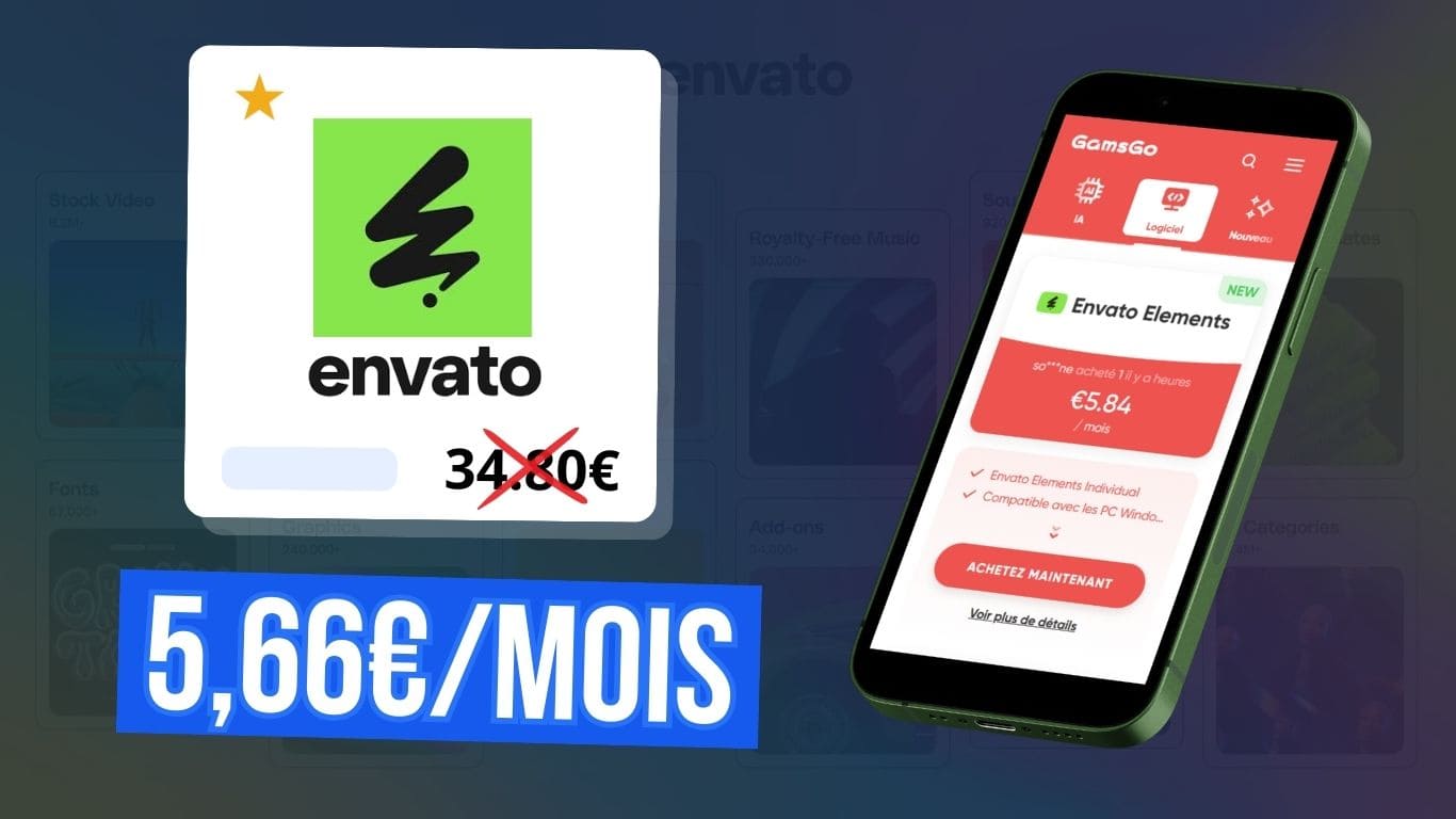 Envato Elements moins cher