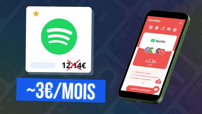 Avoir Premium de Spotify pas cher