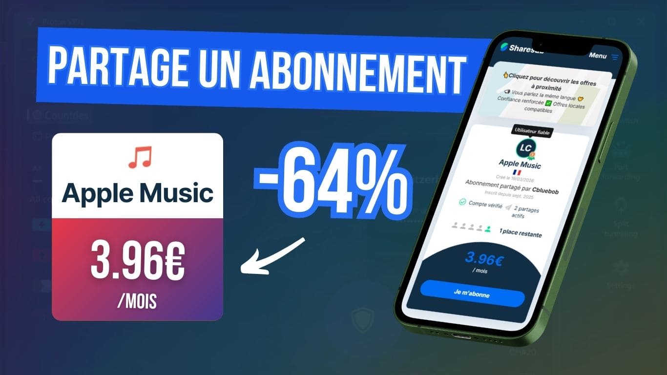 Comment payer Apple Music moins cher
